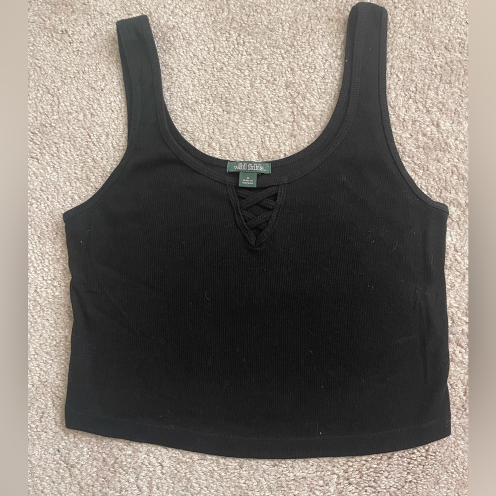 Wild Fable Black Knit Top - Size S